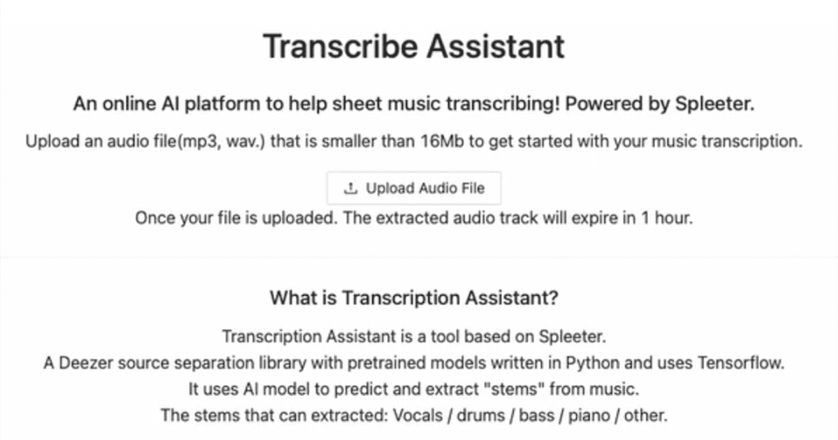 Transcribe Assistant